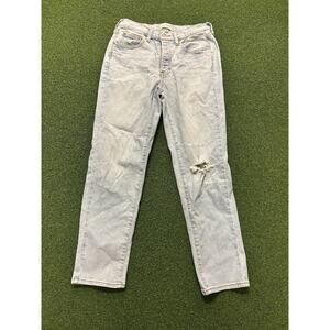 Universal Thread women's mid-rise 80s Slim, light wash, denim jean